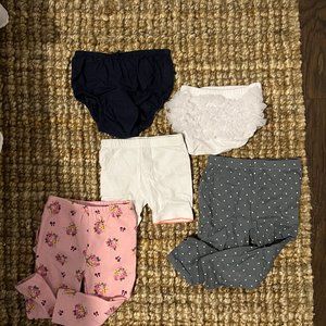 Baby Girl 12M Bottom 6 Piece Bundle